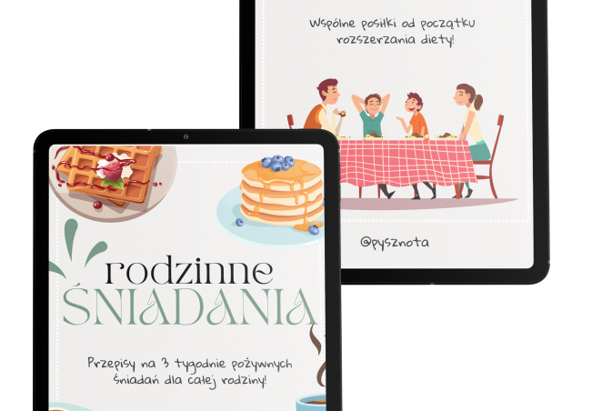 E-booki Pysznota na tablecie
