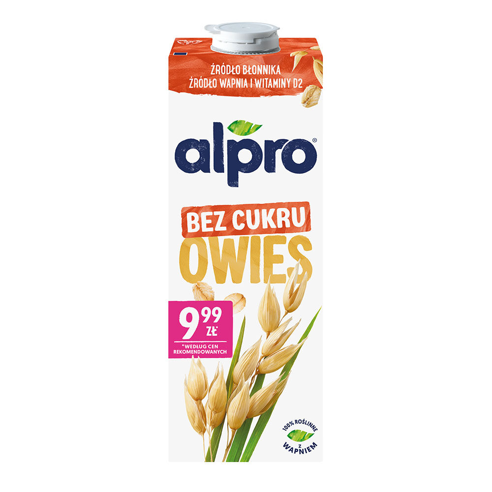 Alpro Napój owsiany niesłodzony 1 l