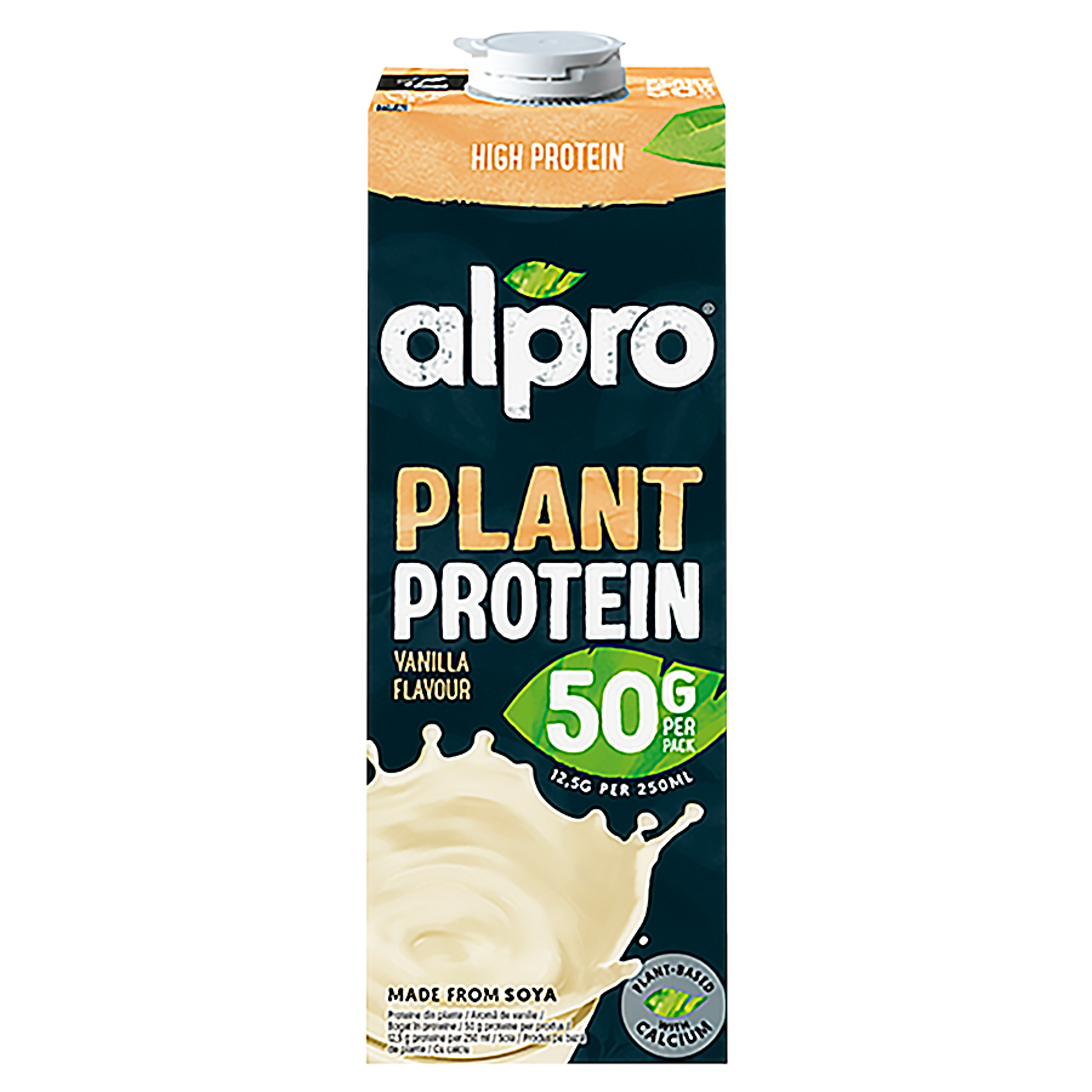 Alpro Plant Protein Napój sojowy o smaku waniliowym 1 l