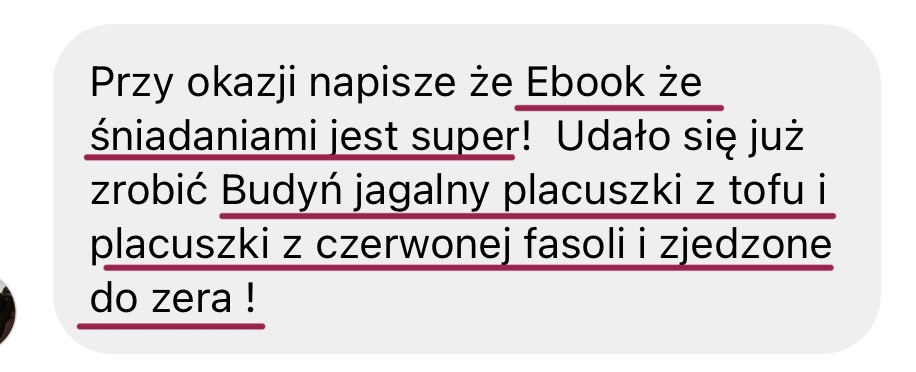 Opinia klientki