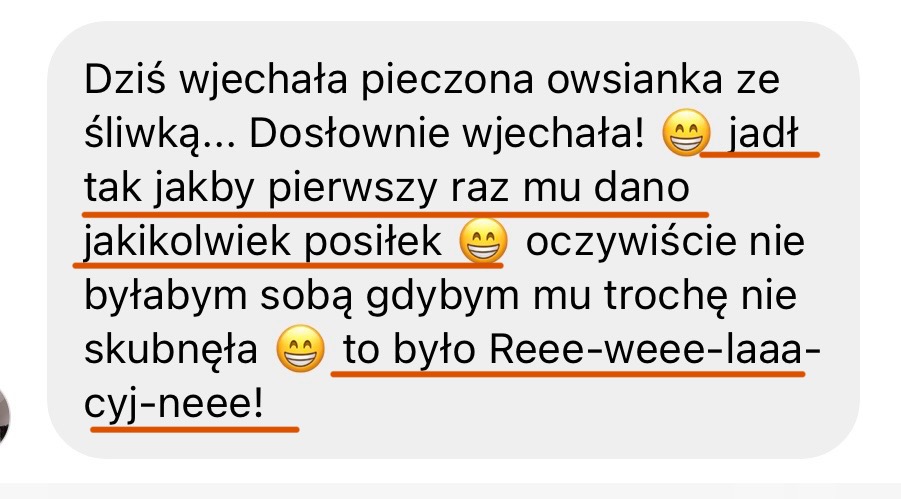 Opinia klientki