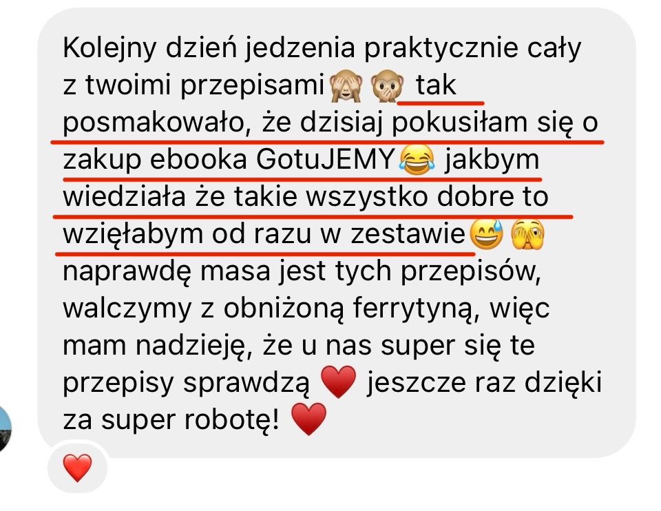 Opinia klientki