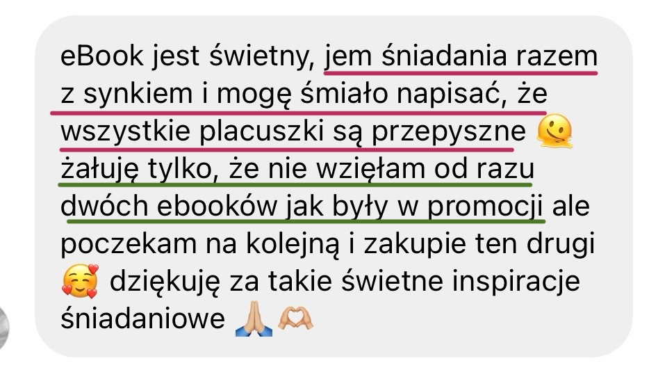 Opinia klientki