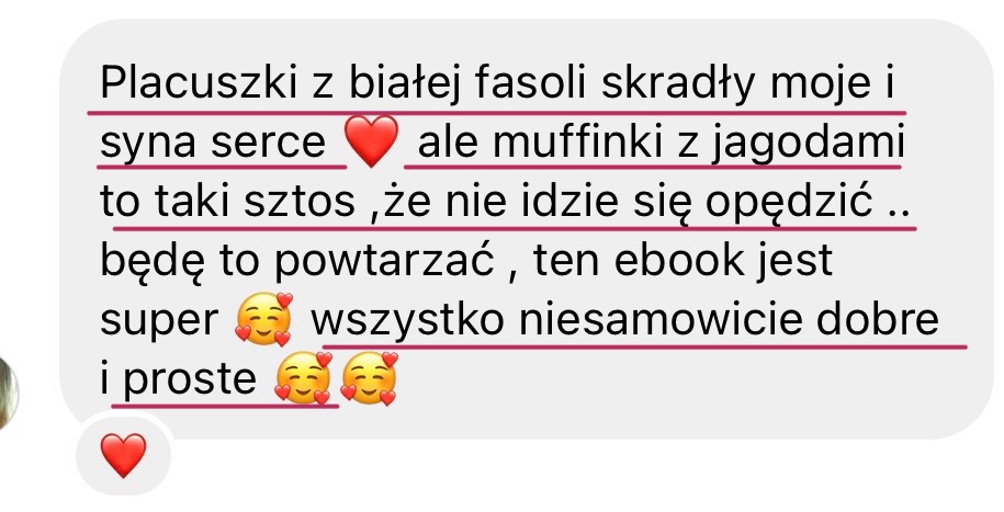 Opinia klientki