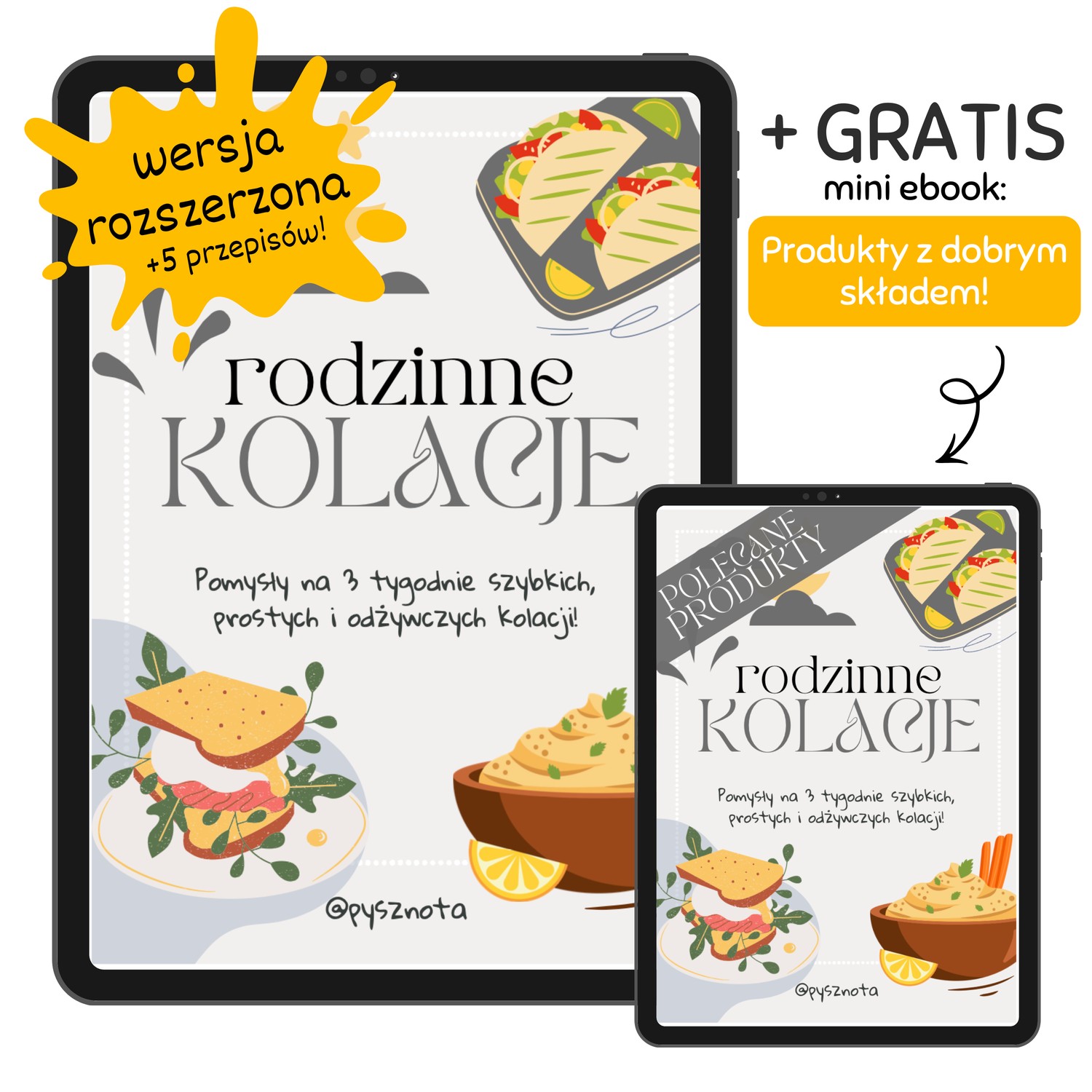 E-book Rodzinne Kolacje – Wersja rozszerzona